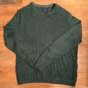 Vintage Croft & Barrow Men’s Green Knit Crew Neck Sweater - XL